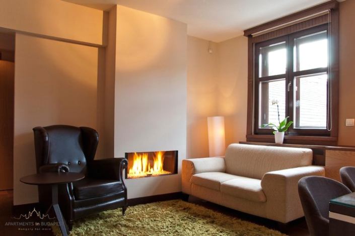 Andrassy2 Apartment - fireplace A/C free Wifi city centre
