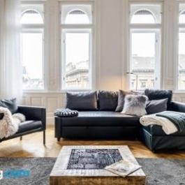 BpR Luxe de Noir et Blanc Apartment